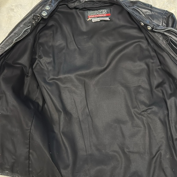 Vintage made in the USA Brooks’s Leather SPORTSWEAR, inc . Size 40 - Picture 9 of 9